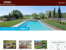 Tablet Screenshot of jvero.com